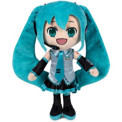 EUROtronic Hatsune Miku - Pluszak, 32cm, Niebieski/Turkusowy - Pluszak EUROtronic Hatsune Miku - Pluszak, 32cm, Niebieski/Turkusowy - Pluszak