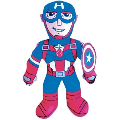 Giocattolo di peluche Marvel Captain America con suono - 38cm Giocattolo di peluche Marvel Captain America con suono - 38cm