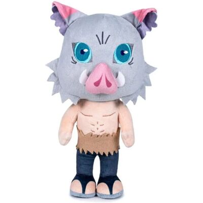 Peluches Demon Slayer Inosuke - 27cm - Licence officielle - Publicité Peluches Demon Slayer Inosuke - 27cm - Licence officielle - Publicité