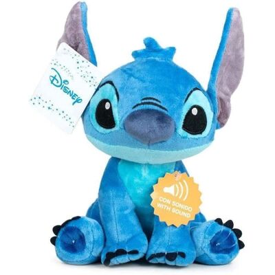 Peluches Disney Stitch - 35cm avec Son - Publicité Peluches Disney Stitch - 35cm avec Son - Publicité