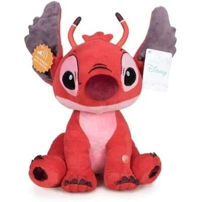 Pelúcia Disney Lilo & Stitch Leroy com Som 40cm Pelúcia Disney Lilo & Stitch Leroy com Som 40cm