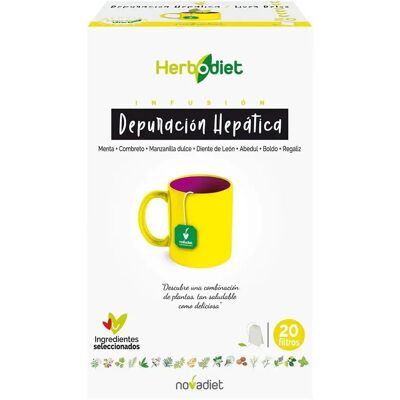 Herbodiet Novadiet Limpeza do Fígado - Infusão de Ervas Herbodiet Novadiet Limpeza do Fígado - Infusão de Ervas