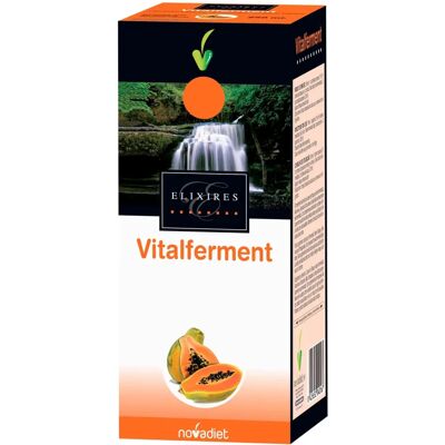 Novadiet Vitalferment 250ml Mamão Fermentado - Suplemento alimentar Novadiet Vitalferment 250ml Mamão Fermentado - Suplemento alimentar