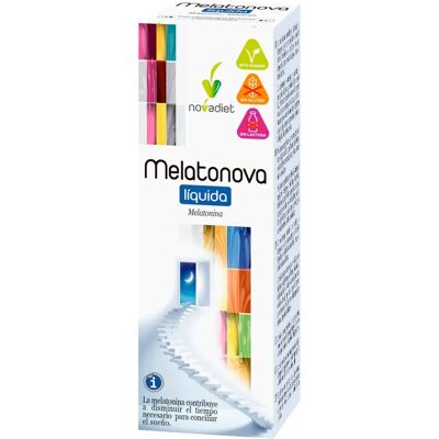 Novadiet Melatonova - Melatonina Líquida 30ml Novadiet Melatonova - Melatonina Líquida 30ml