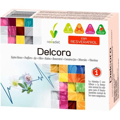 Novadiet Delcora - Vegan - 60 Capsules - Dietary Supplement Novadiet Delcora - Vegan - 60 Capsules - Dietary Supplement