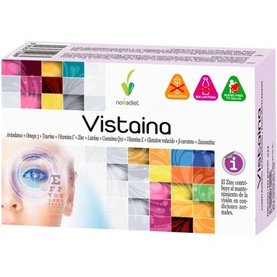 Novadiet Vistaina 30 Cápsulas - Suplemento para los ojos Novadiet Vistaina 30 Cápsulas - Suplemento para los ojos