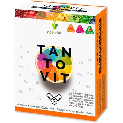 Novadiet Tantovit Multivitamin - 30 Tablets Novadiet Tantovit Multivitamin - 30 Tablets