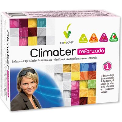 Novadiet Climater Reforzado - Hormonal Support - 60 Vegetarian Capsules Novadiet Climater Reforzado - Hormonal Support - 60 Vegetarian Capsules