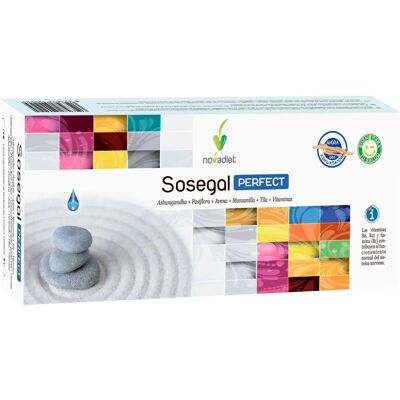 Novadiet Sosegal Perfect 20 Frascos - Suplemento Alimentar Novadiet Sosegal Perfect 20 Frascos - Suplemento Alimentar