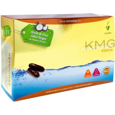 Novadiet Kemogras Coco 1000 Mg Cápsulas - Gestão de peso Novadiet Kemogras Coco 1000 Mg Cápsulas - Gestão de peso