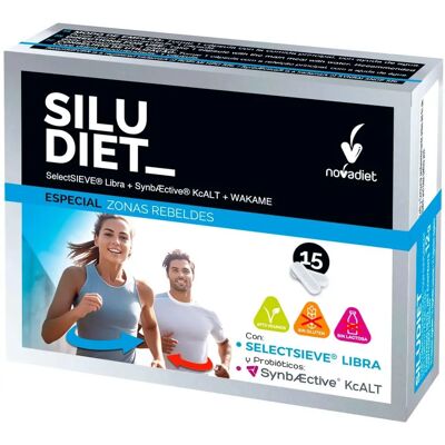 Siludiet NOVADIET - Vegano, Sin gluten, Probióticos - Complemento alimenticio Siludiet NOVADIET - Vegano, Sin gluten, Probióticos - Complemento alimenticio
