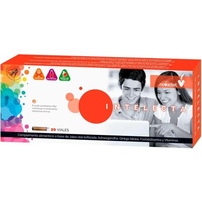 Noa Diet Intelect 20 Ampolas - Suplemento Alimentar para o Desempenho Mental Noa Diet Intelect 20 Ampolas - Suplemento Alimentar para o Desempenho Mental