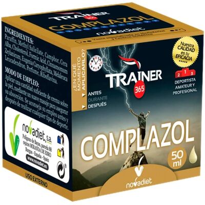 Crema Complazol Trainer Novadiet 50 ml - Apoya articulaciones y músculos Crema Complazol Trainer Novadiet 50 ml - Apoya articulaciones y músculos