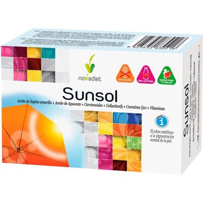Novadiet Sonsol 60 Cápsulas - Suplemento Alimenticio Novadiet Sonsol 60 Cápsulas - Suplemento Alimenticio