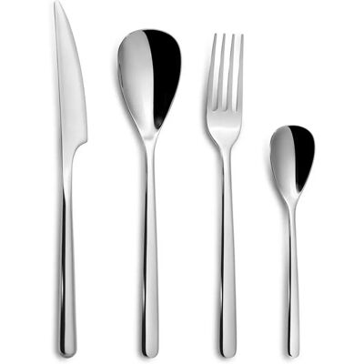 Set de couverts Comas Canada 24 pièces - Sans nickel, 3,5mm - Publicité Set de couverts Comas Canada 24 pièces - Sans nickel, 3,5mm - Publicité