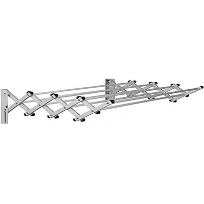 Tendedero de Pared Extensible de Duett - 100cm en Aluminio Tendedero de Pared Extensible de Duett - 100cm en Aluminio