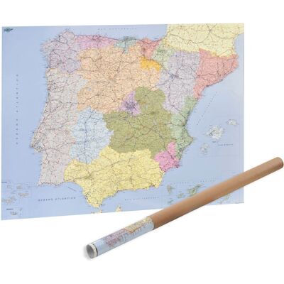 FAIBO 153G Mapa Geográfico Portugal España - Mapa FAIBO 153G Mapa Geográfico Portugal España - Mapa