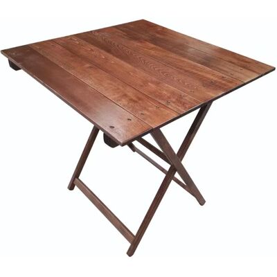 Mueblear Nachttisch Klappbar Nussbaum - 70x50x76 cm Mueblear Nachttisch Klappbar Nussbaum - 70x50x76 cm