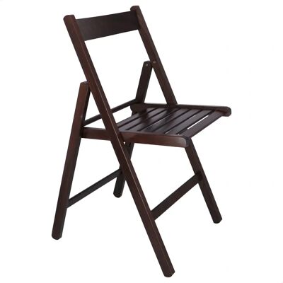 Mueblear Wengue Buchen Faltbarer Stuhl - Stuhl Mueblear Wengue Buchen Faltbarer Stuhl - Stuhl