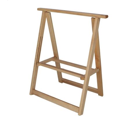 Mueblear Vouwbare beukenhouten standaard met vernis - Meubel Mueblear Vouwbare beukenhouten standaard met vernis - Meubel