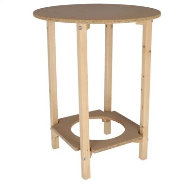Aranaz Couchtisch Kiefer Natur - Rund - 80cm Aranaz Couchtisch Kiefer Natur - Rund - 80cm