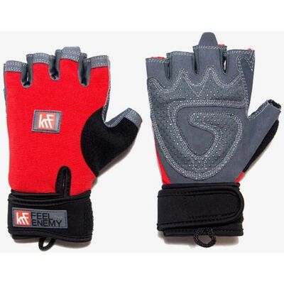 Guantes de Fitness KRF - Rojo - Guantes de Fitness Guantes de Fitness KRF - Rojo - Guantes de Fitness