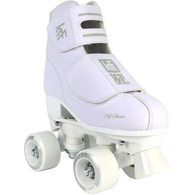 KRF 31 Patines infantiles blancos de velcro - Patines KRF 31 Patines infantiles blancos de velcro - Patines