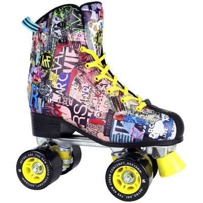 Krf Pattini Retro Fashion Art - Vintage Multicolor EU 37 Krf Pattini Retro Fashion Art - Vintage Multicolor EU 37