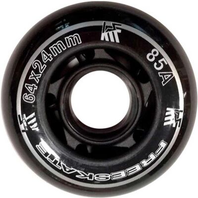 Ruote KRF First Skate - 4 pezzi, nero, 64/70/72mm Ruote KRF First Skate - 4 pezzi, nero, 64/70/72mm
