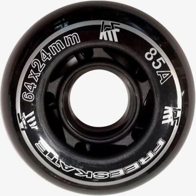 Ruedas KRF First para Patines - 70mm Negro Ruedas KRF First para Patines - 70mm Negro