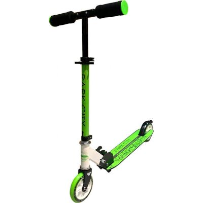 Patinete Verde Park City 120 - Ligero, Ajustable, Plegable Patinete Verde Park City 120 - Ligero, Ajustable, Plegable