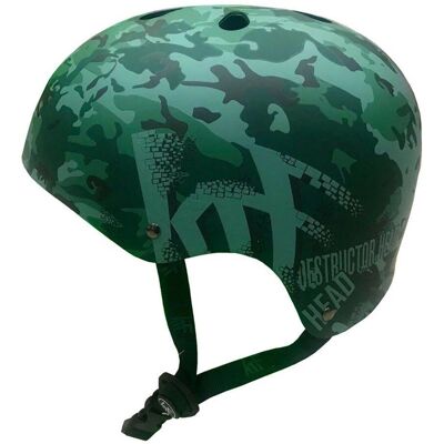 Casco Krf Destructor Camo Verde Oscuro - Estilo Urbano - EN1078 Casco Krf Destructor Camo Verde Oscuro - Estilo Urbano - EN1078