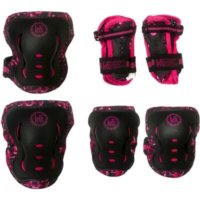 Krf Conjunto de protección juvenil rosa Krf Conjunto de protección juvenil rosa