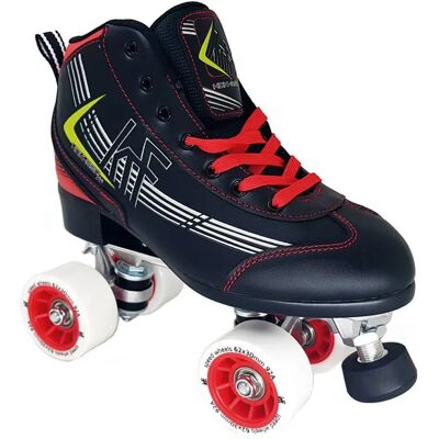 Patins KRF HCK-350 PRO - Roulements en carbone, Cuir synthétique - Publicité Patins KRF HCK-350 PRO - Roulements en carbone, Cuir synthétique - Publicité