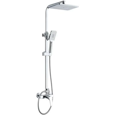 EDM Altea Chromed Duschsäule - Komplett Set mit Regenbrause EDM Altea Chromed Duschsäule - Komplett Set mit Regenbrause