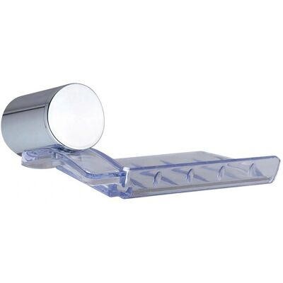 Porta Sapone EDM Argento - Acciaio Inox - 14.1x4.3cm Porta Sapone EDM Argento - Acciaio Inox - 14.1x4.3cm