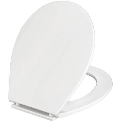 EDM Weiße PVC WC-Sitz - 01511 - Toilettensitz EDM Weiße PVC WC-Sitz - 01511 - Toilettensitz