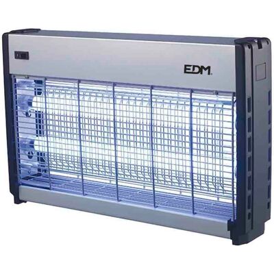 EDM Silber Insektenvernichter - 49x10x31cm - Elektrischer Schädlingsbekämpfer EDM Silber Insektenvernichter - 49x10x31cm - Elektrischer Schädlingsbekämpfer