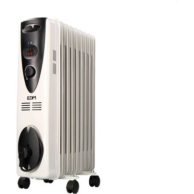 Radiador de aceite blanco Edm - 2000 W Radiador de aceite blanco Edm - 2000 W