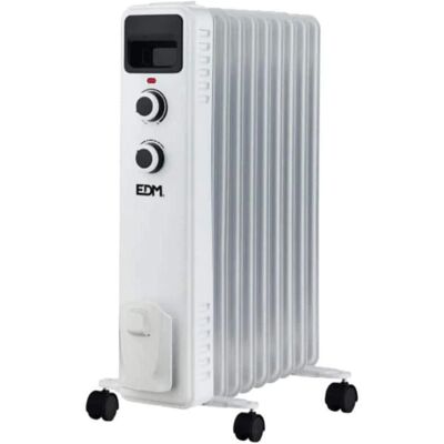 EDM 07124 Weiß 2000 W Ölheizkörper - Radiator EDM 07124 Weiß 2000 W Ölheizkörper - Radiator