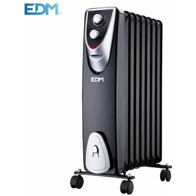 Radiateur Edition Black EDM - 1500 W - Noir/Gris - Sans Huile Radiateur Edition Black EDM - 1500 W - Noir/Gris - Sans Huile