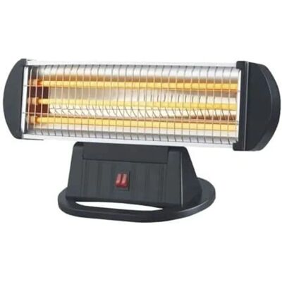 Chauffage Quartz EDM 07140 Noir - 1200 W - Publicité Chauffage Quartz EDM 07140 Noir - 1200 W - Publicité