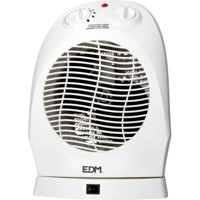 Riscaldatore EDM 07202 Bianco - 1000-2000 W Riscaldatore EDM 07202 Bianco - 1000-2000 W