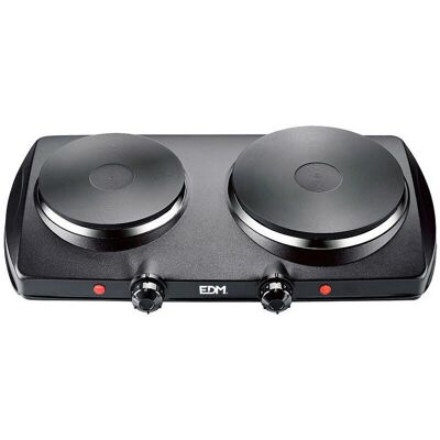 EDM 07659 1400 W Campingkocher - Elektrisch, Schwarz EDM 07659 1400 W Campingkocher - Elektrisch, Schwarz