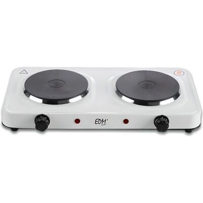EDM 07661 1500 W Cocina de camping blanca gris - Cocina de camping EDM 07661 1500 W Cocina de camping blanca gris - Cocina de camping