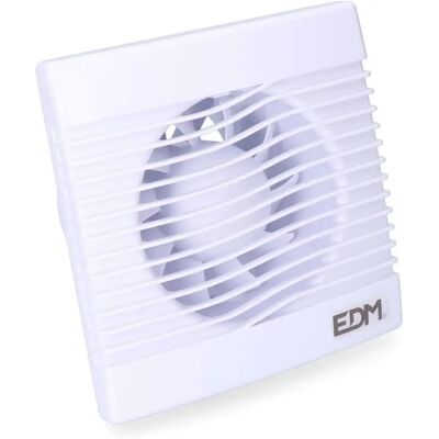 EDM Badezimmerlüfter - 104 m³/h, 15 W, Ø 10 cm EDM Badezimmerlüfter - 104 m³/h, 15 W, Ø 10 cm