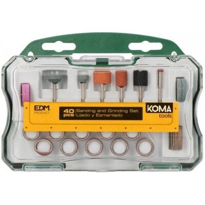 Koma Tools 40-teiliges Werkzeugset - Multitool-Zubehör Koma Tools 40-teiliges Werkzeugset - Multitool-Zubehör