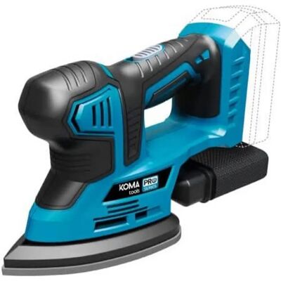 Koma Tools Exzenter-Schleifer - 12000 rpm - 20V - Ergonomisch - Leicht Koma Tools Exzenter-Schleifer - 12000 rpm - 20V - Ergonomisch - Leicht