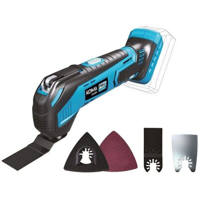 Koma Tools Pro Series Multitool - 20V, Blau/Schwarz Koma Tools Pro Series Multitool - 20V, Blau/Schwarz