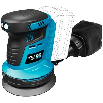 Koma Tools bürstenlose Ø 125 mm 20 V - Exzenter Schleifer Koma Tools bürstenlose Ø 125 mm 20 V - Exzenter Schleifer